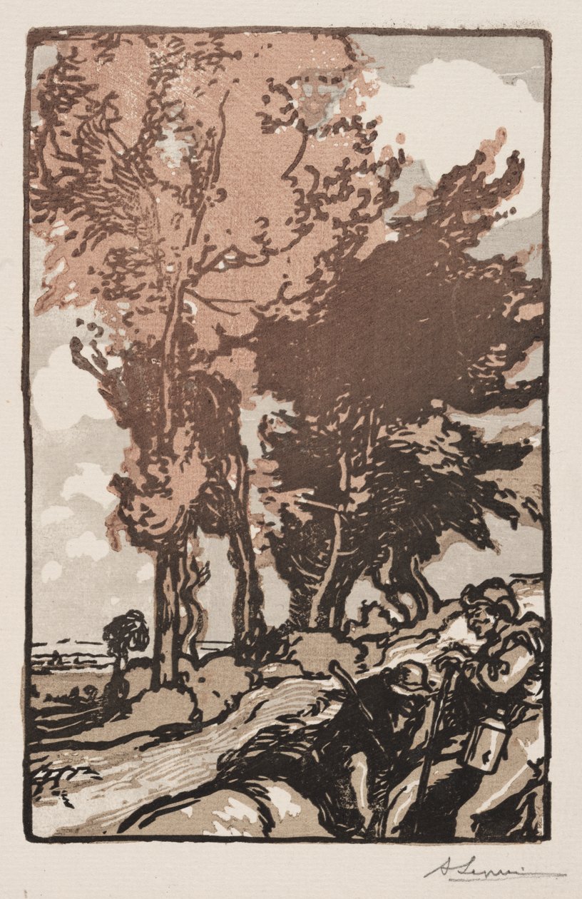 O lugar de descanso de Auguste Louis Lepère