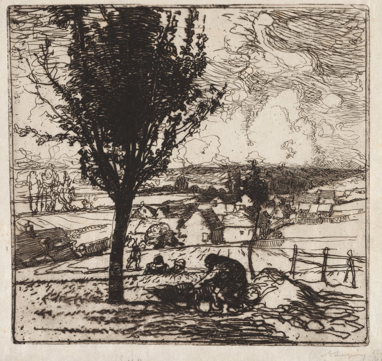 Desejos de Jouy-le-Moutier de Auguste Louis Lepère
