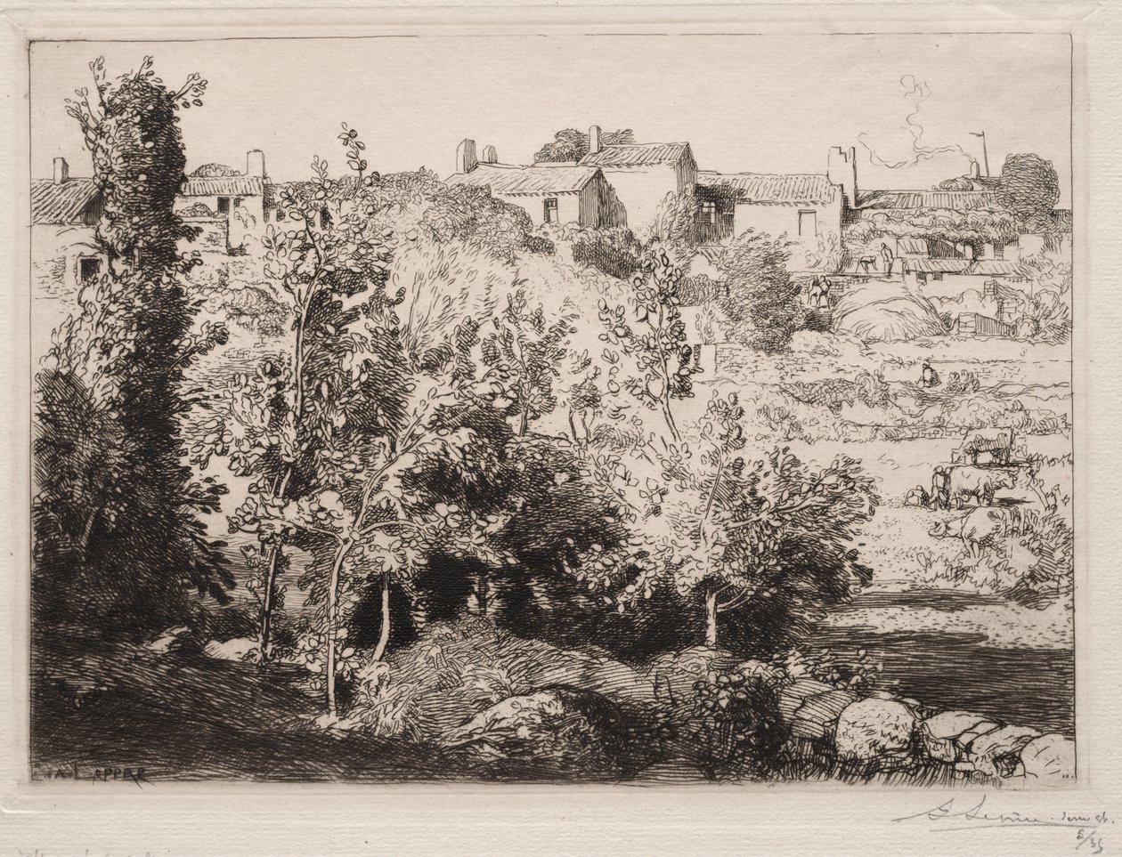 Vila de Meule de Auguste Louis Lepère