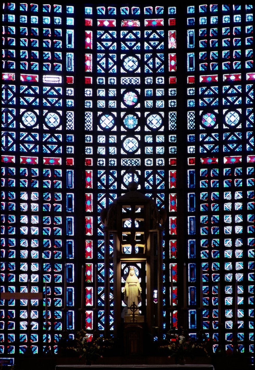 Parede Art Déco (vitrais) de Auguste Perret