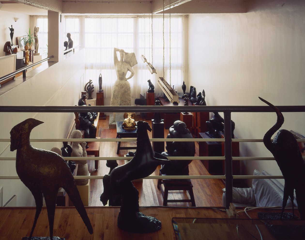 Villa Chana Orloff, casa-atelier do escultor russo, 7 bis Villa Seurat em Paris 75014. 1926, arquiteto Auguste Perret (1874-1954). de Auguste Perret