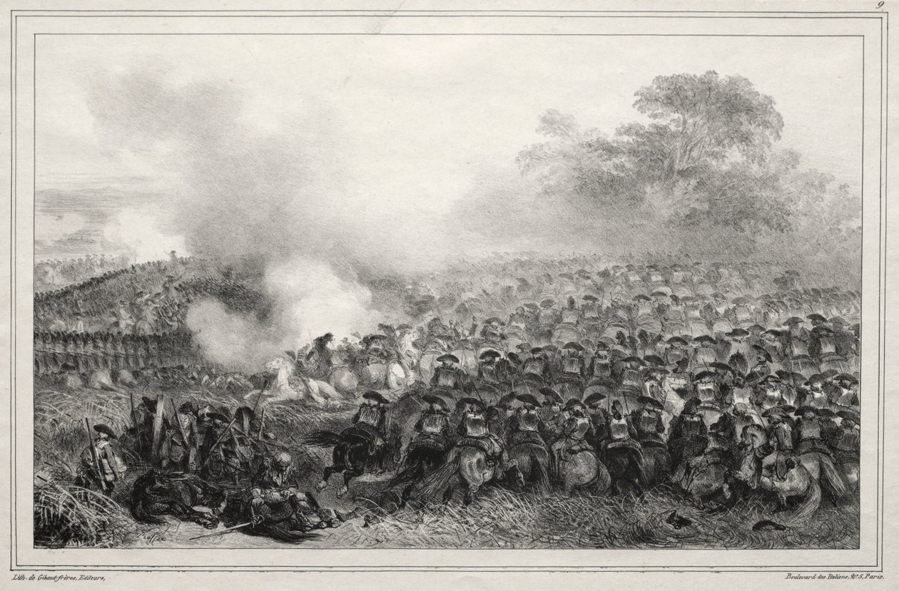 Álbum para 1835: Quadrado embutido... de Auguste Raffet