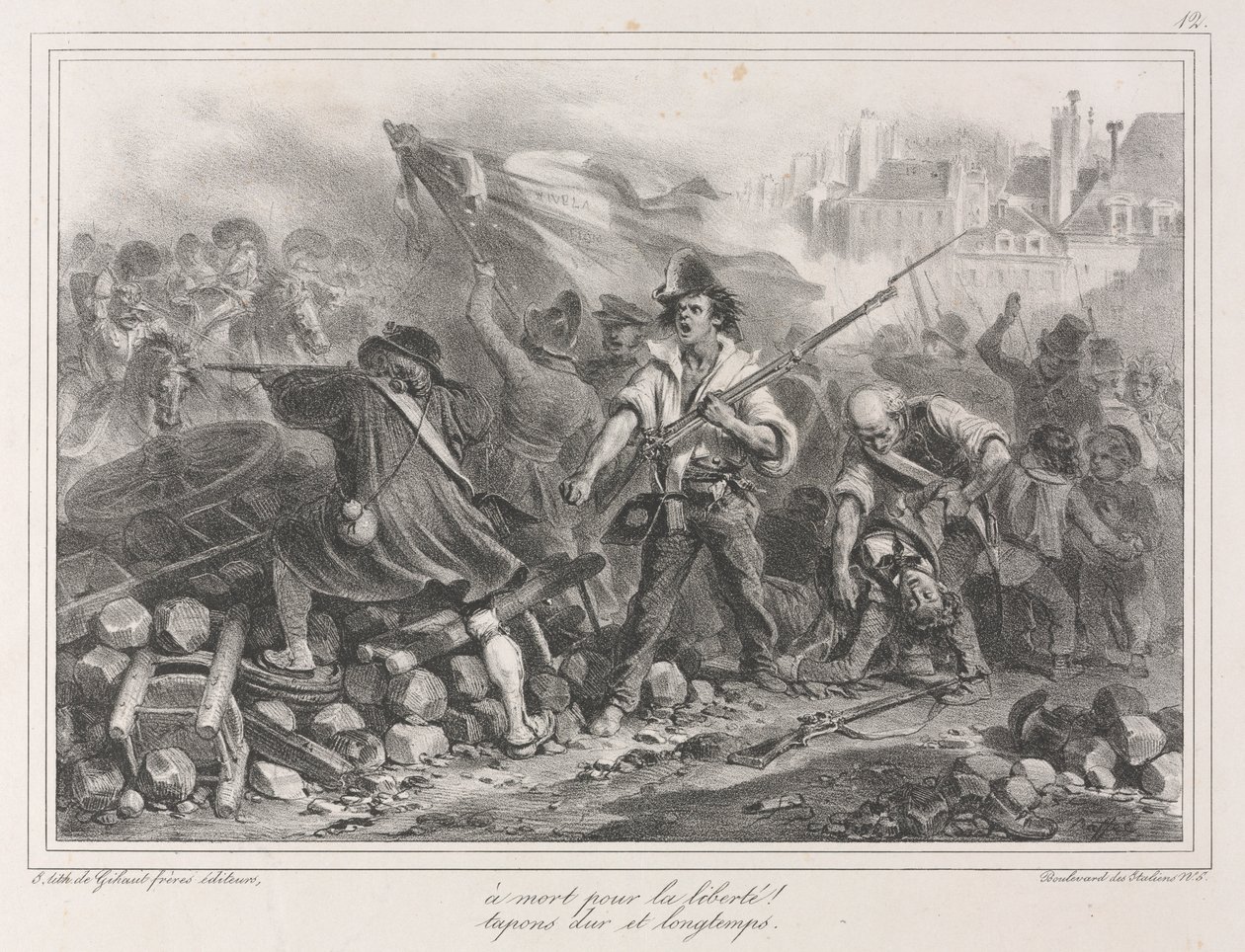 Álbum de 1831: Liberdade ou morte! 1831. de Auguste Raffet