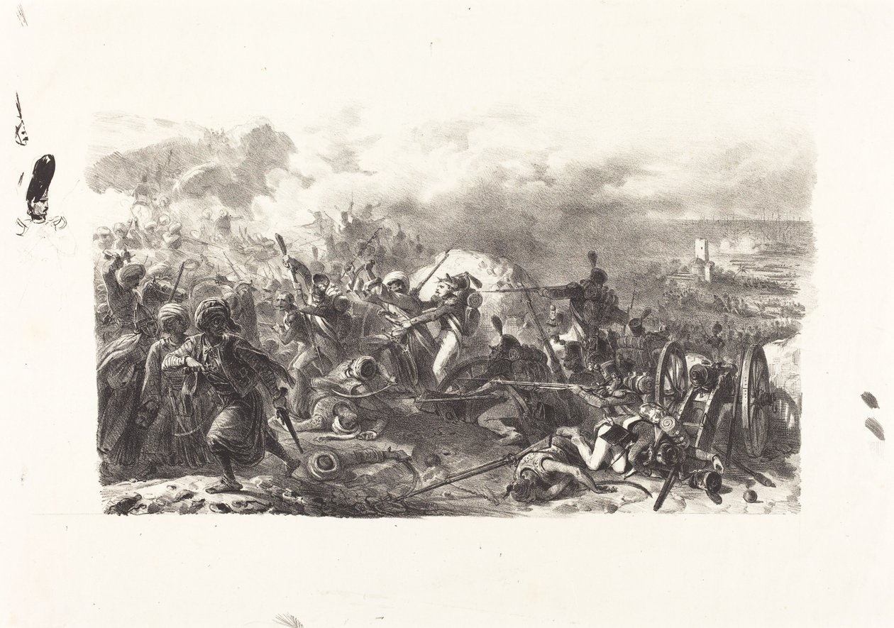 Episódio da Guerra da Argélia de Auguste Raffet