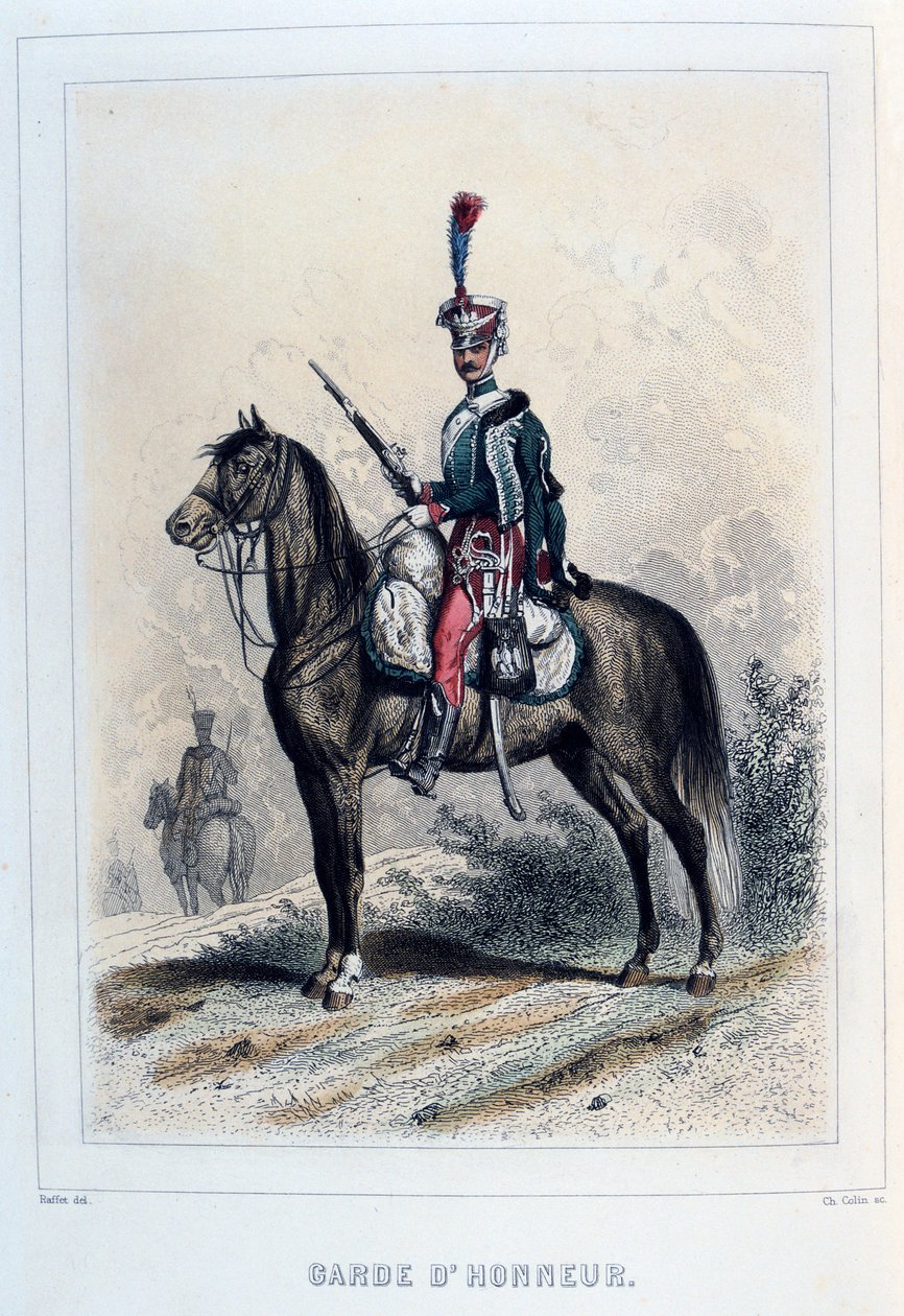 Guarda de Honra, 1859. de Auguste Raffet