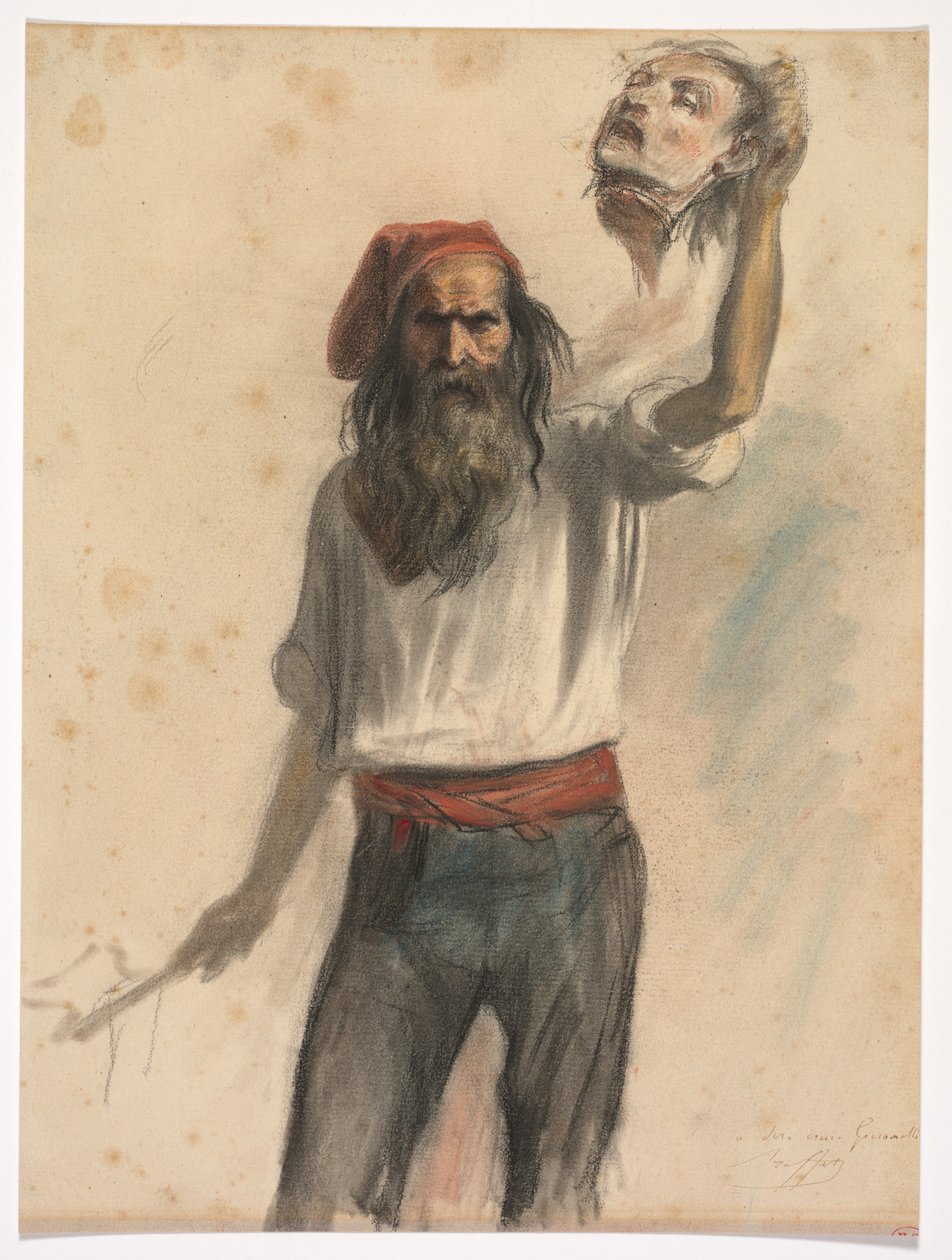 Un Borreau (Um Carrasco) de Auguste Raffet