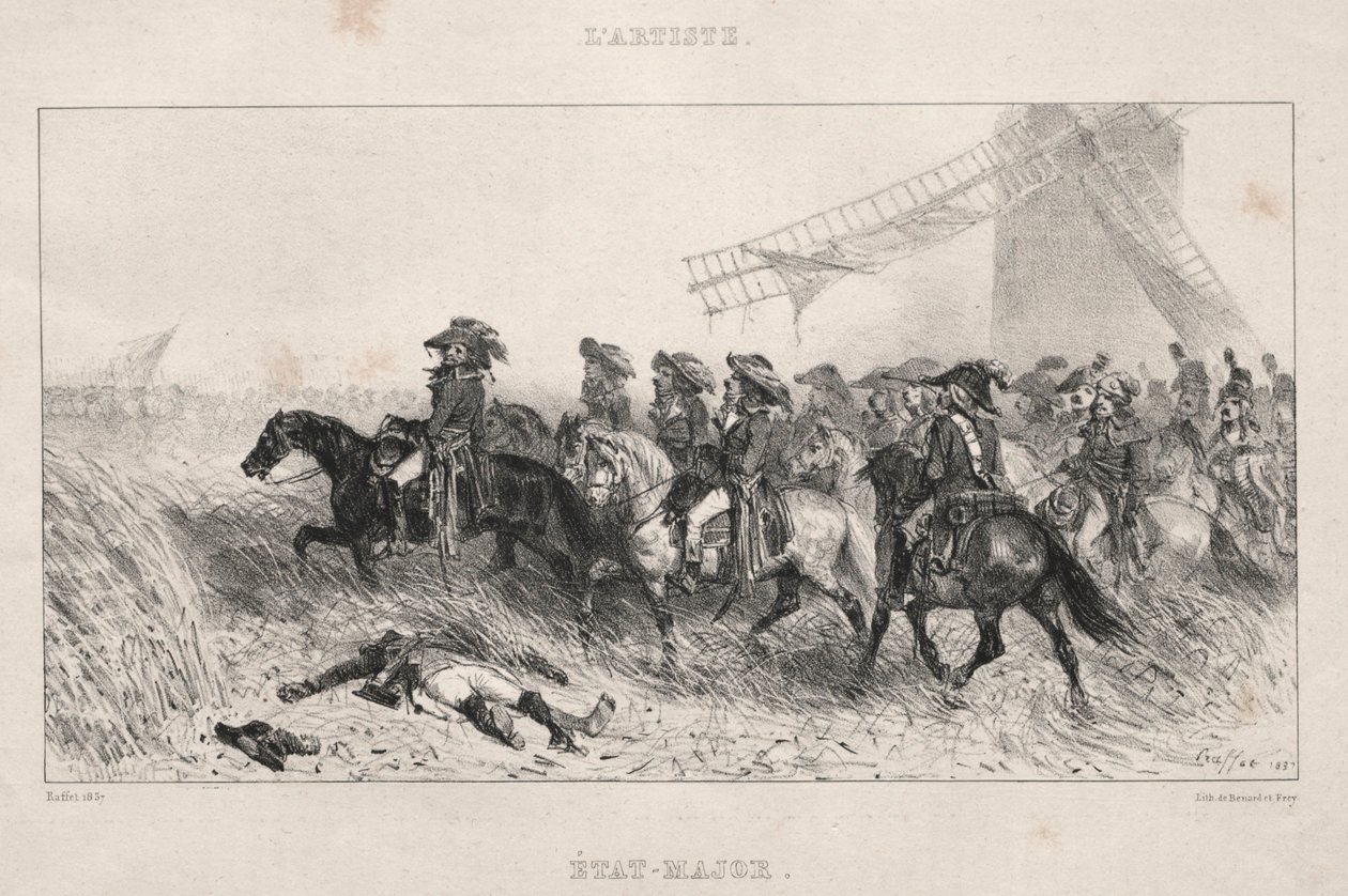 Sem título, 1837. de Auguste Raffet