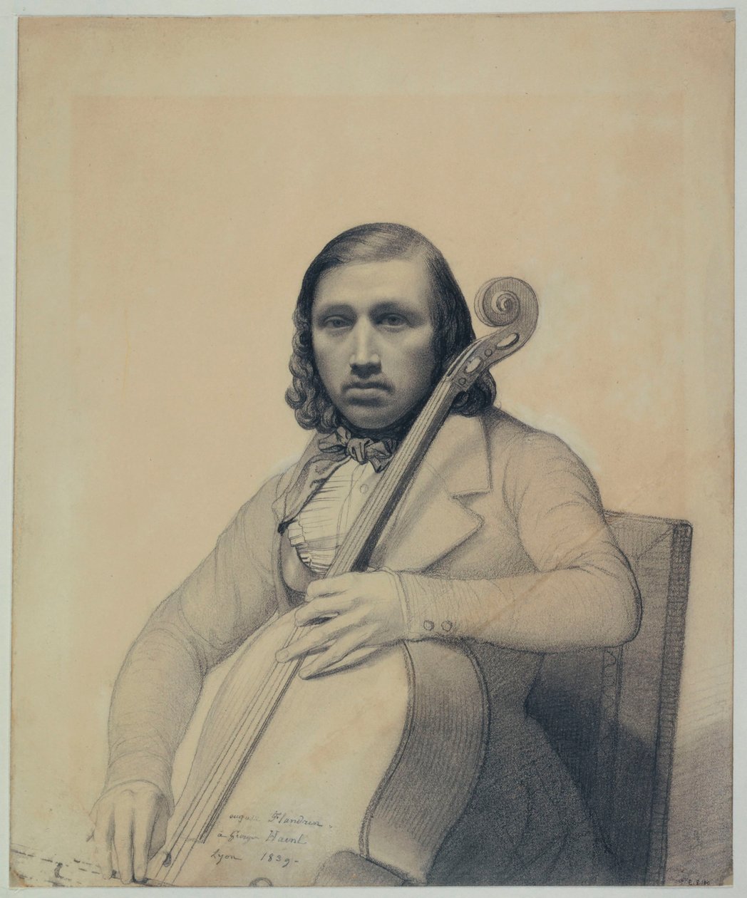 Retrato de François George-Hainl 1807-1873, 1839. de Auguste René Flandrin