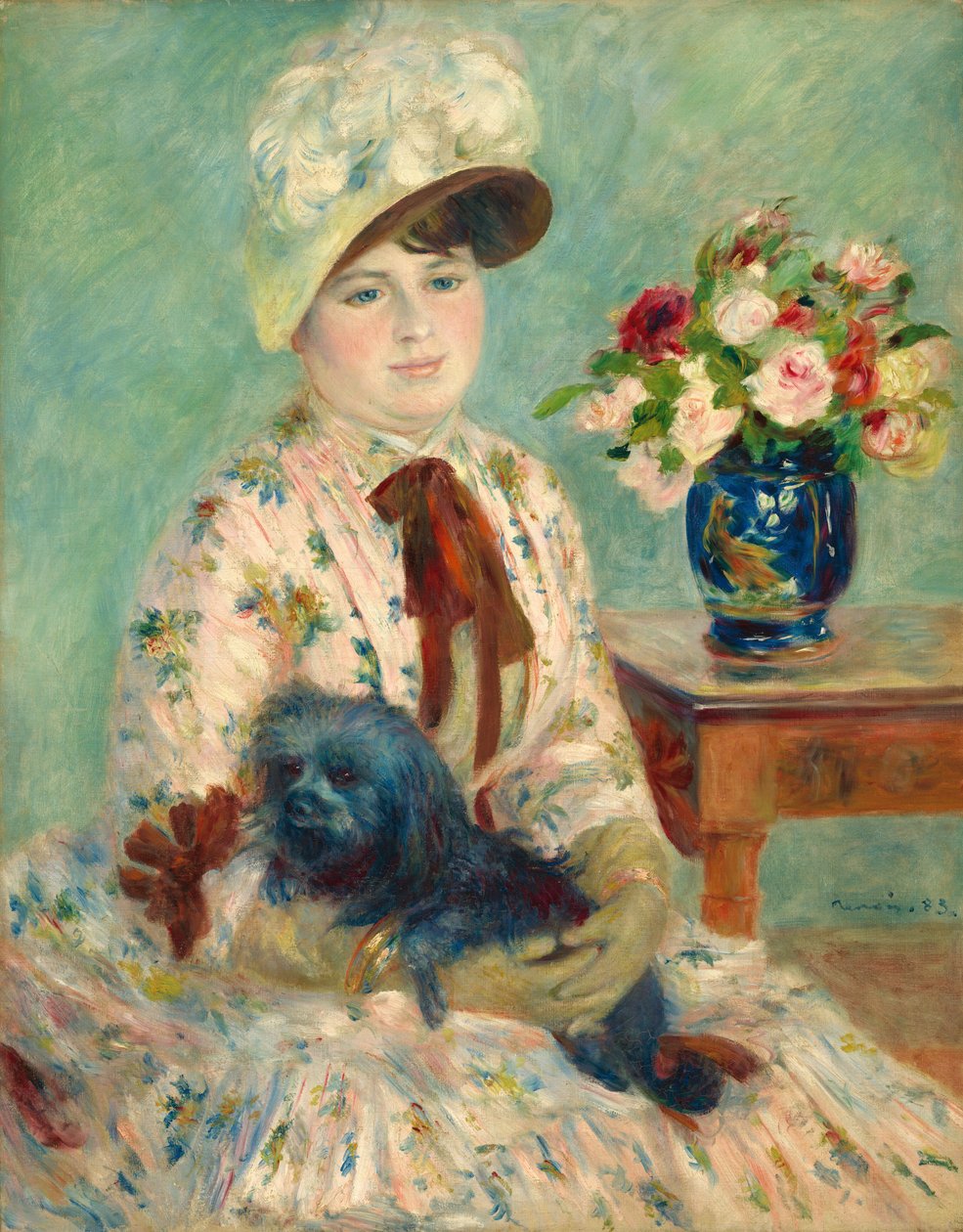 Senhorita Charlotte Berthier de Auguste Renoir