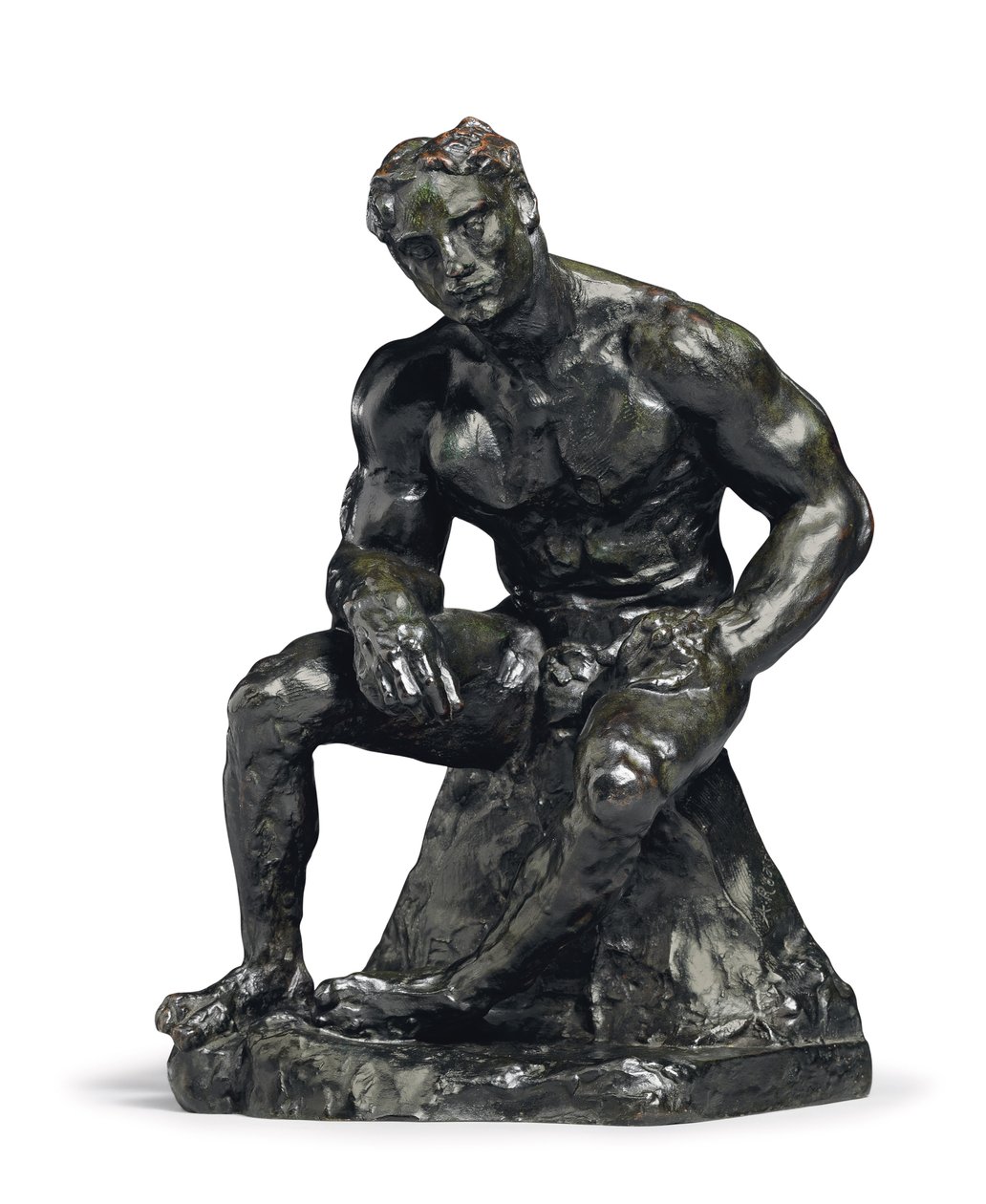 Atleta americano; Atleta Americain, 1901; c. 1927-1935 de Auguste Rodin