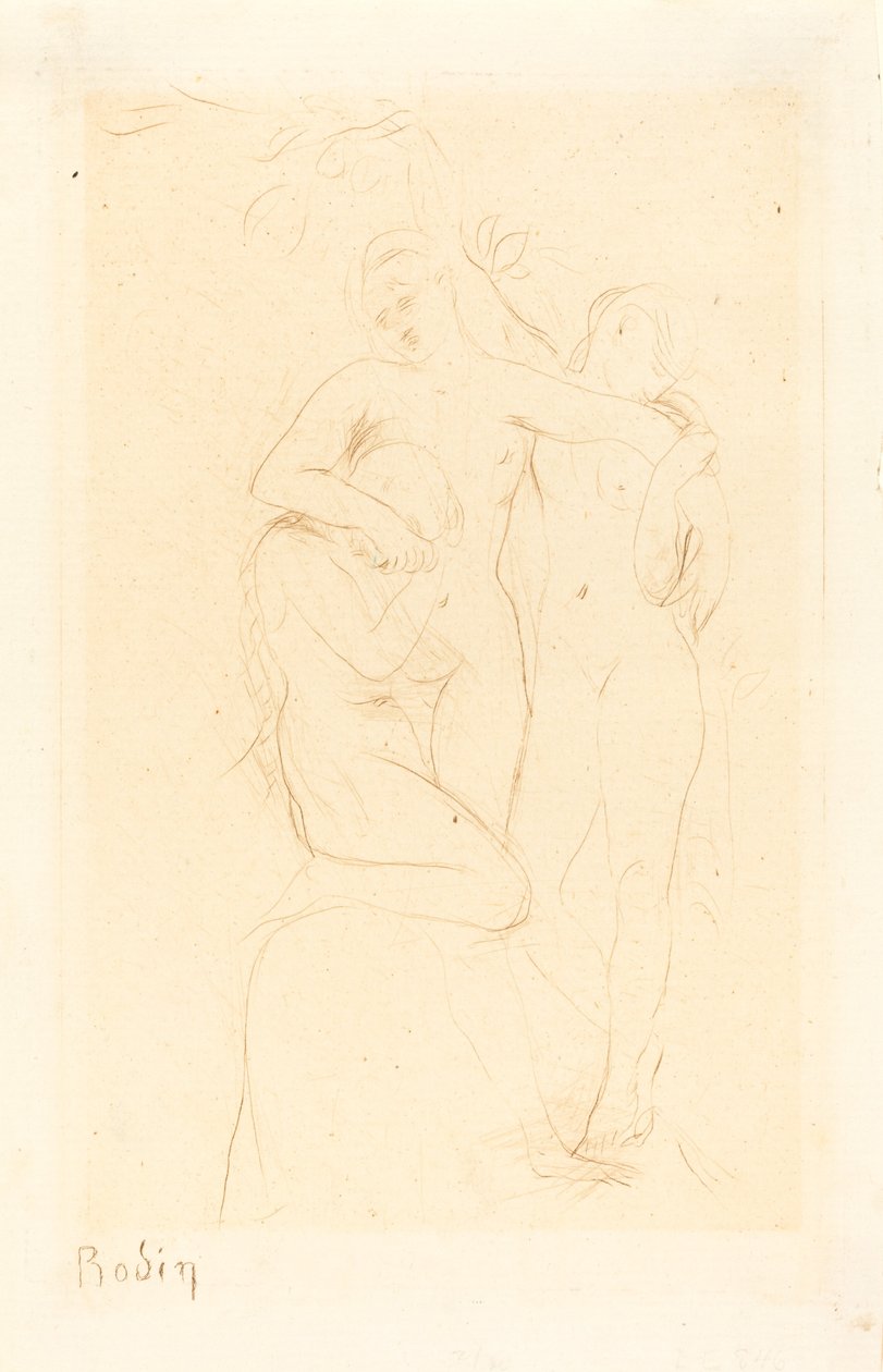 Almas do Purgatório de Auguste Rodin