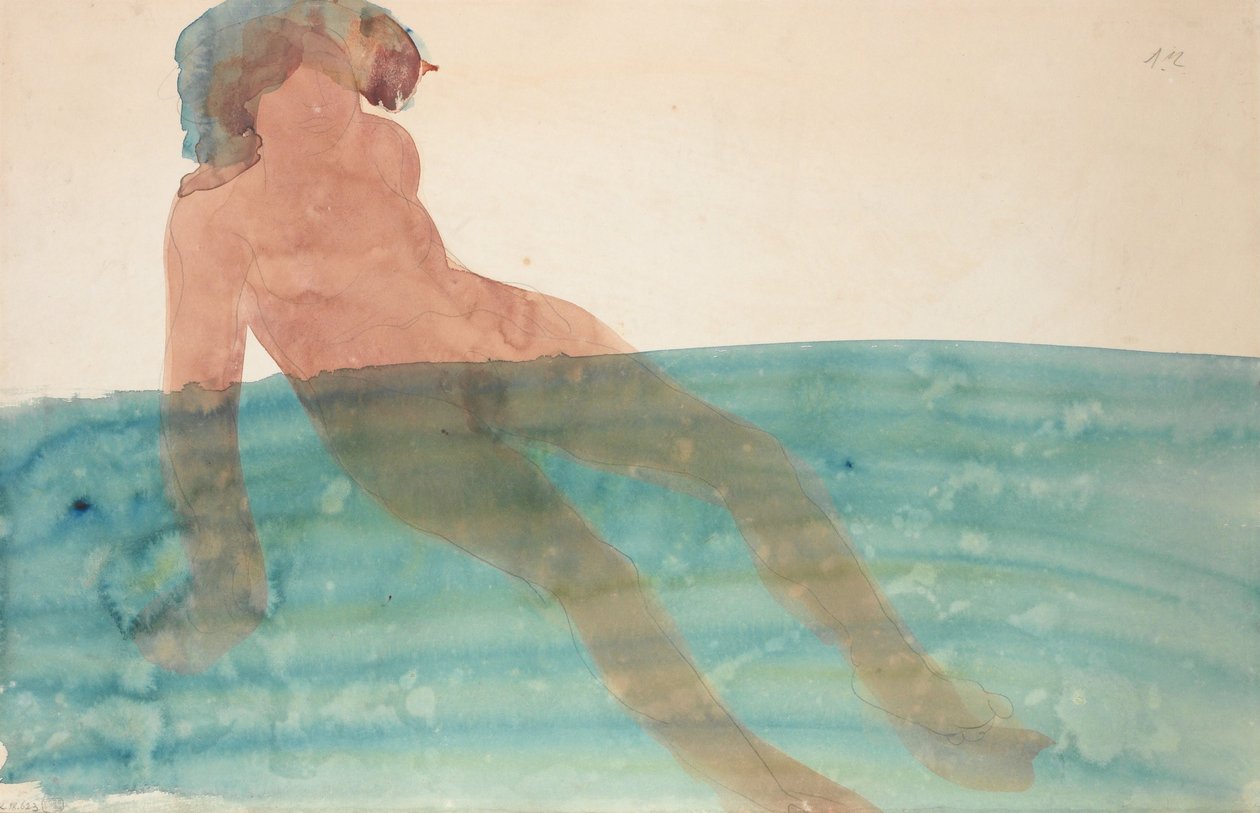 Mulher de banho, c.1901-1902 de Auguste Rodin