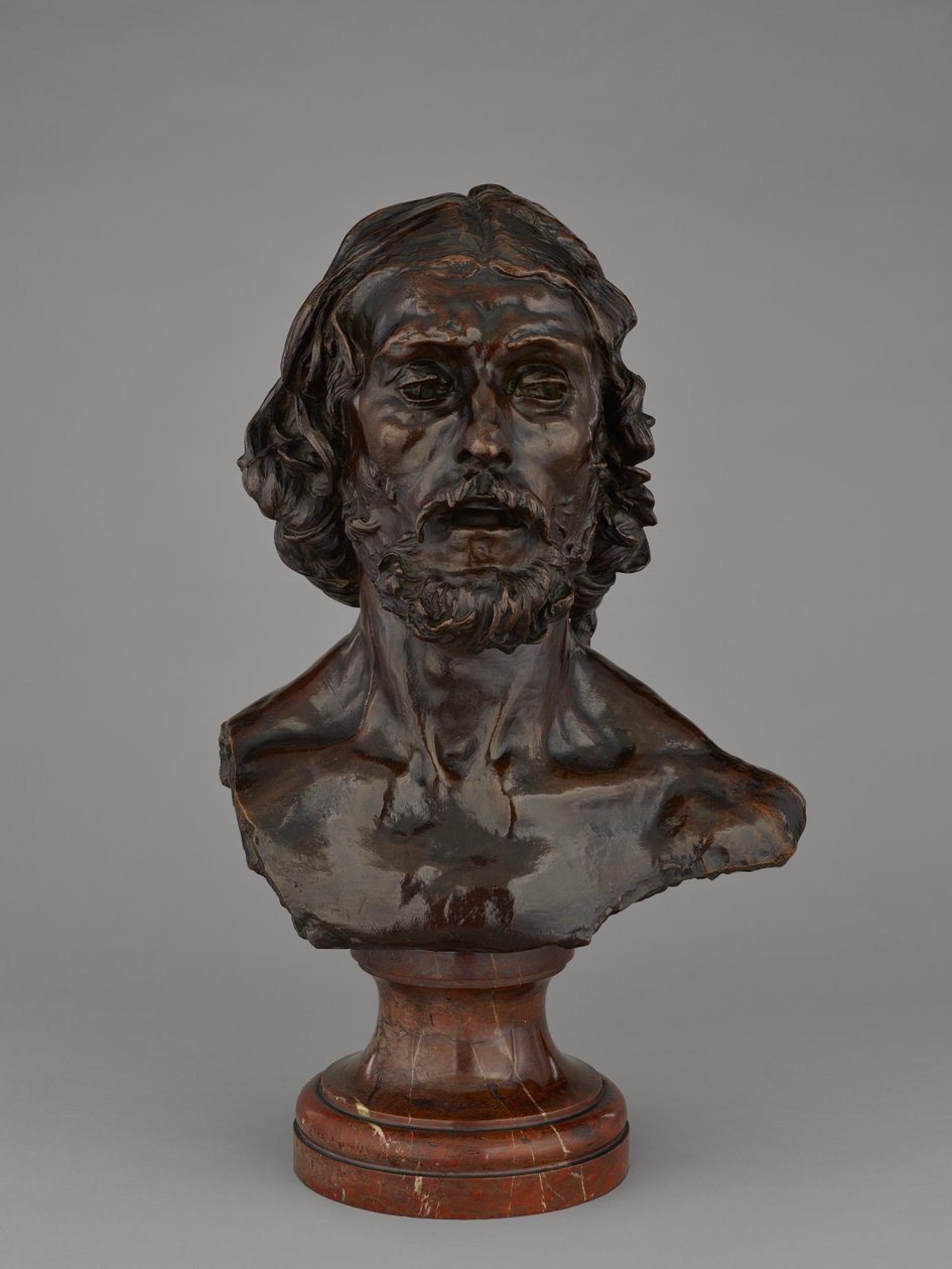 Busto de João Batista, 1886 de Auguste Rodin