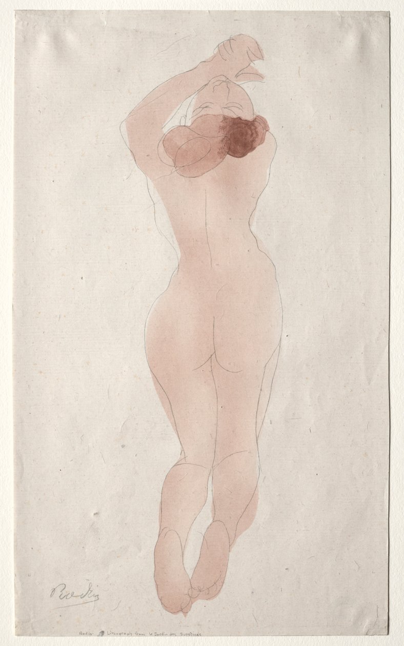 Acaricie-me dançar, querida de Auguste Rodin