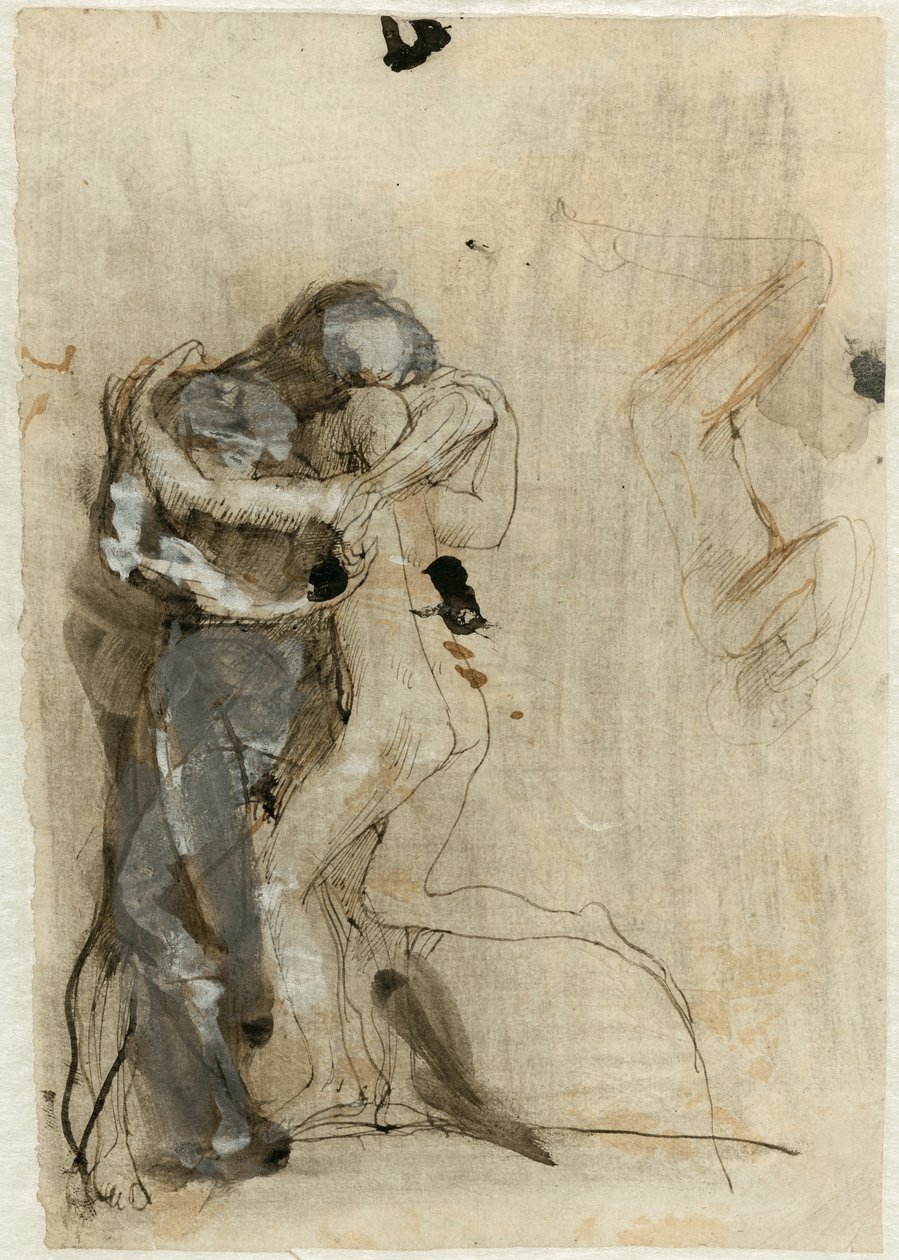 Casal abraçado ou Filho pródigo de Auguste Rodin
