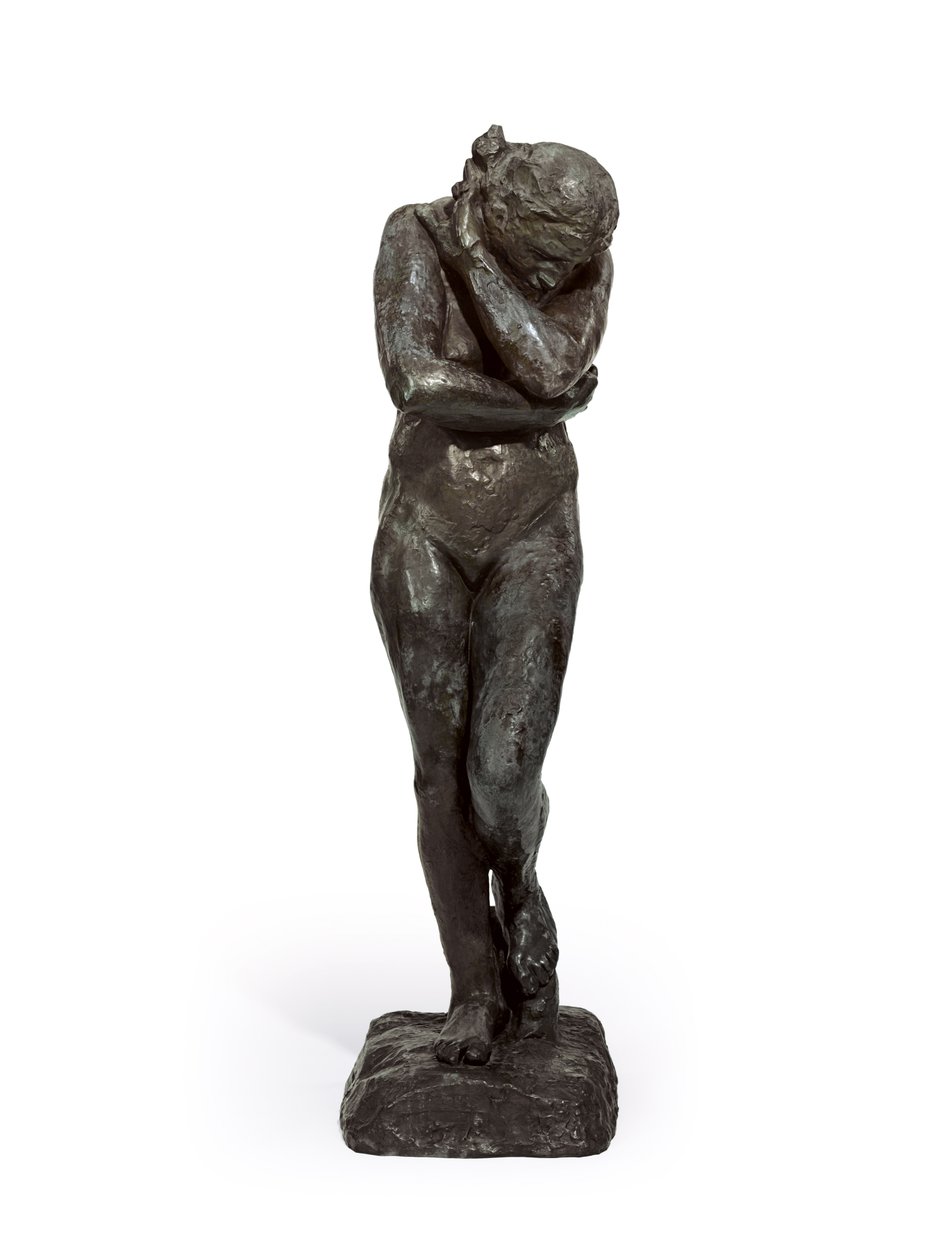 Eva após a queda, 1881; 1897 de Auguste Rodin