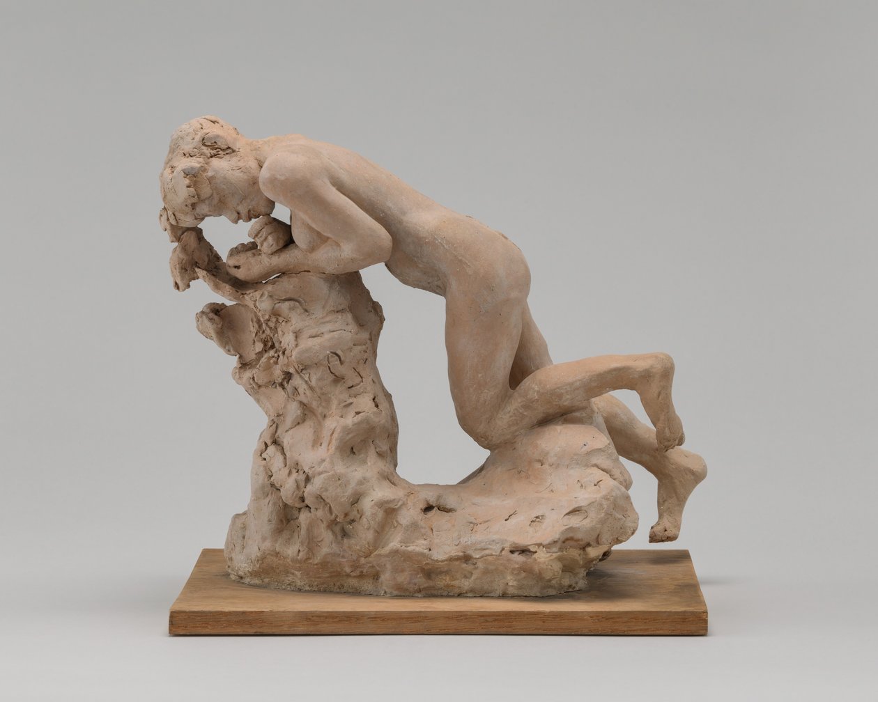 Eva comendo a maçã, c. 1885. de Auguste Rodin