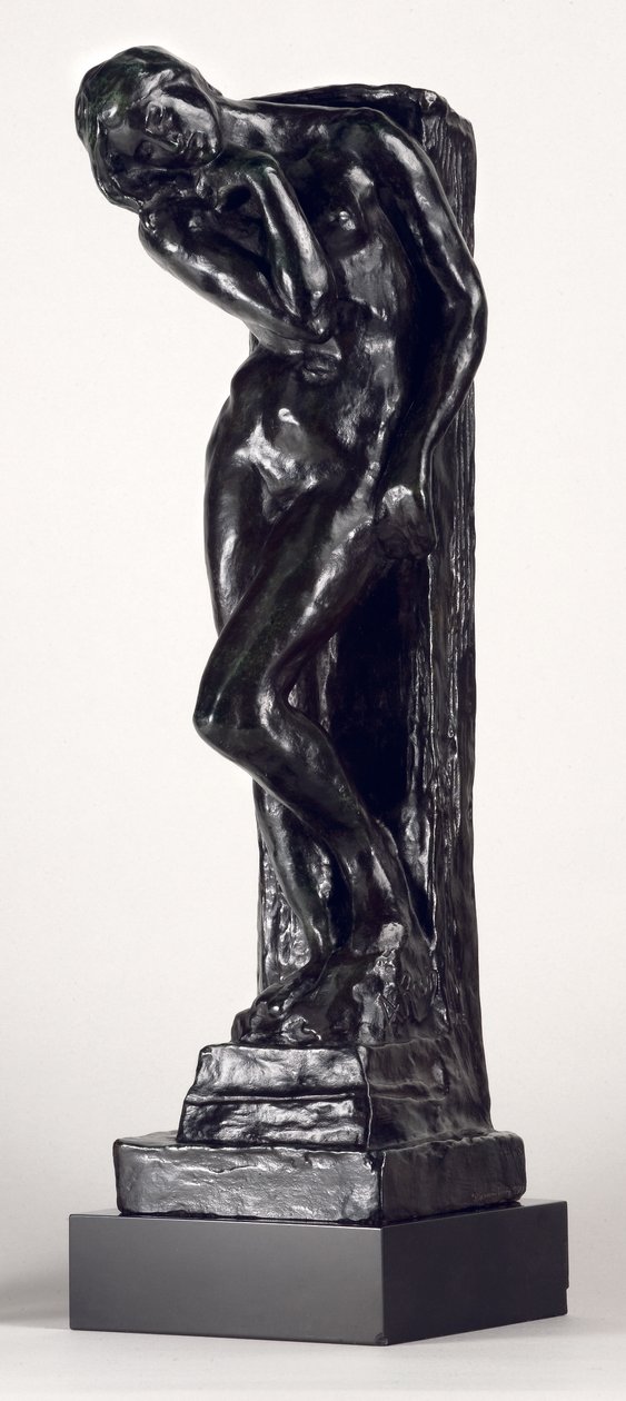 Eva com cabelo comprido, 187880 (bronze) de Auguste Rodin
