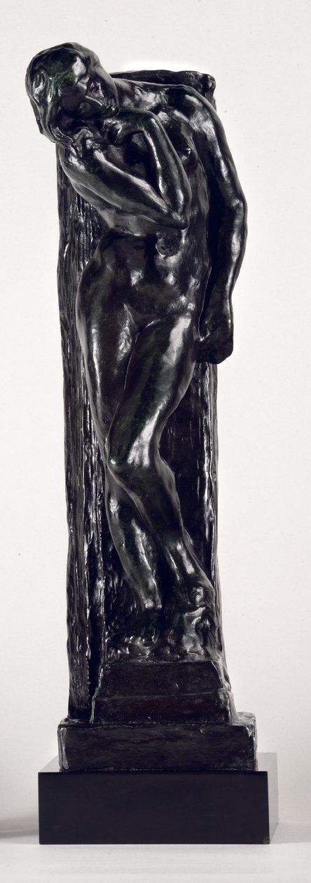 Eva com cabelo comprido, 187880 (bronze) de Auguste Rodin