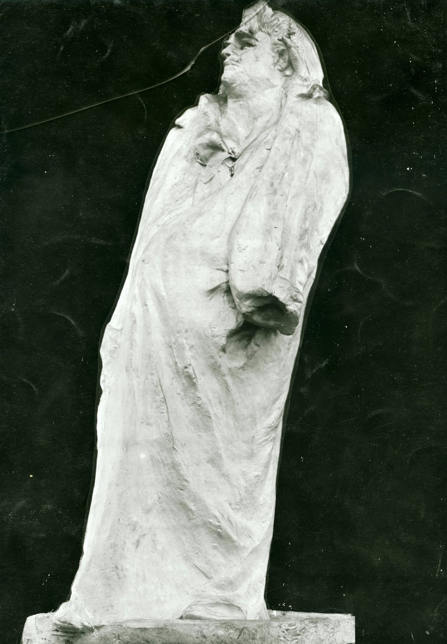 Escritor francês Honoré de Balzac, 1897 de Auguste Rodin