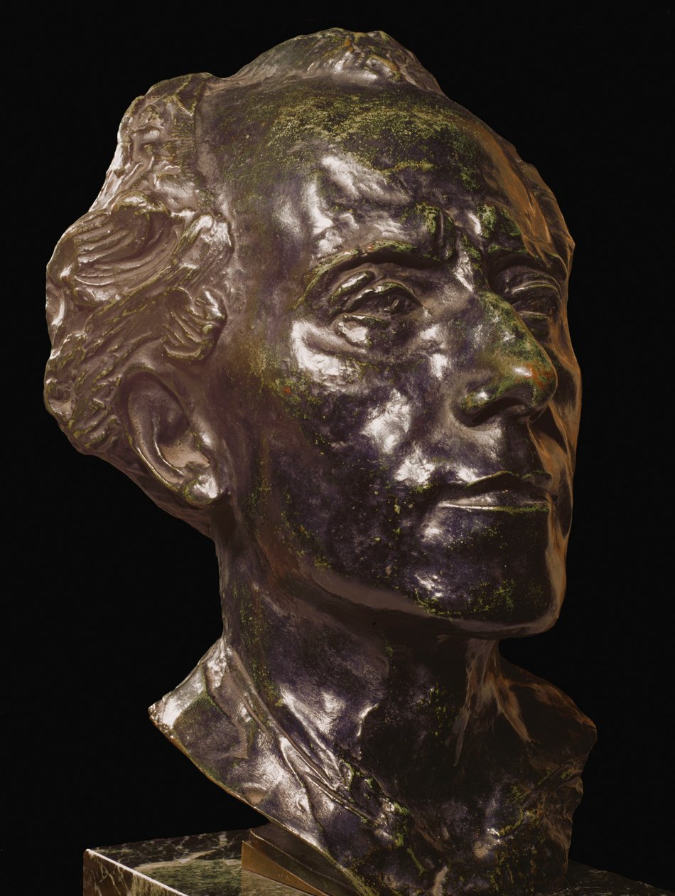 Gustav Mahler, compositor e maestro ... (bronze) de Auguste Rodin