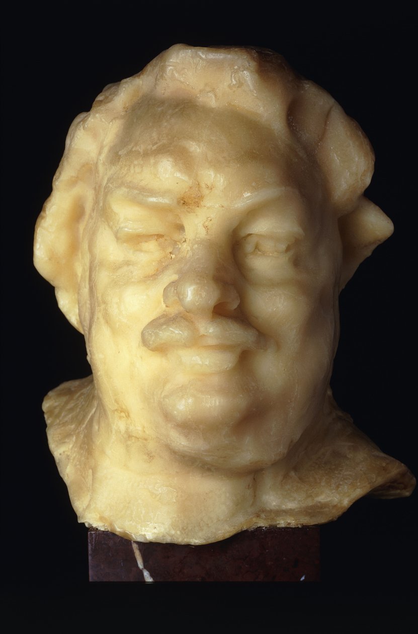 Chefe de Balzac; Tete de Balzac, 1892 de Auguste Rodin