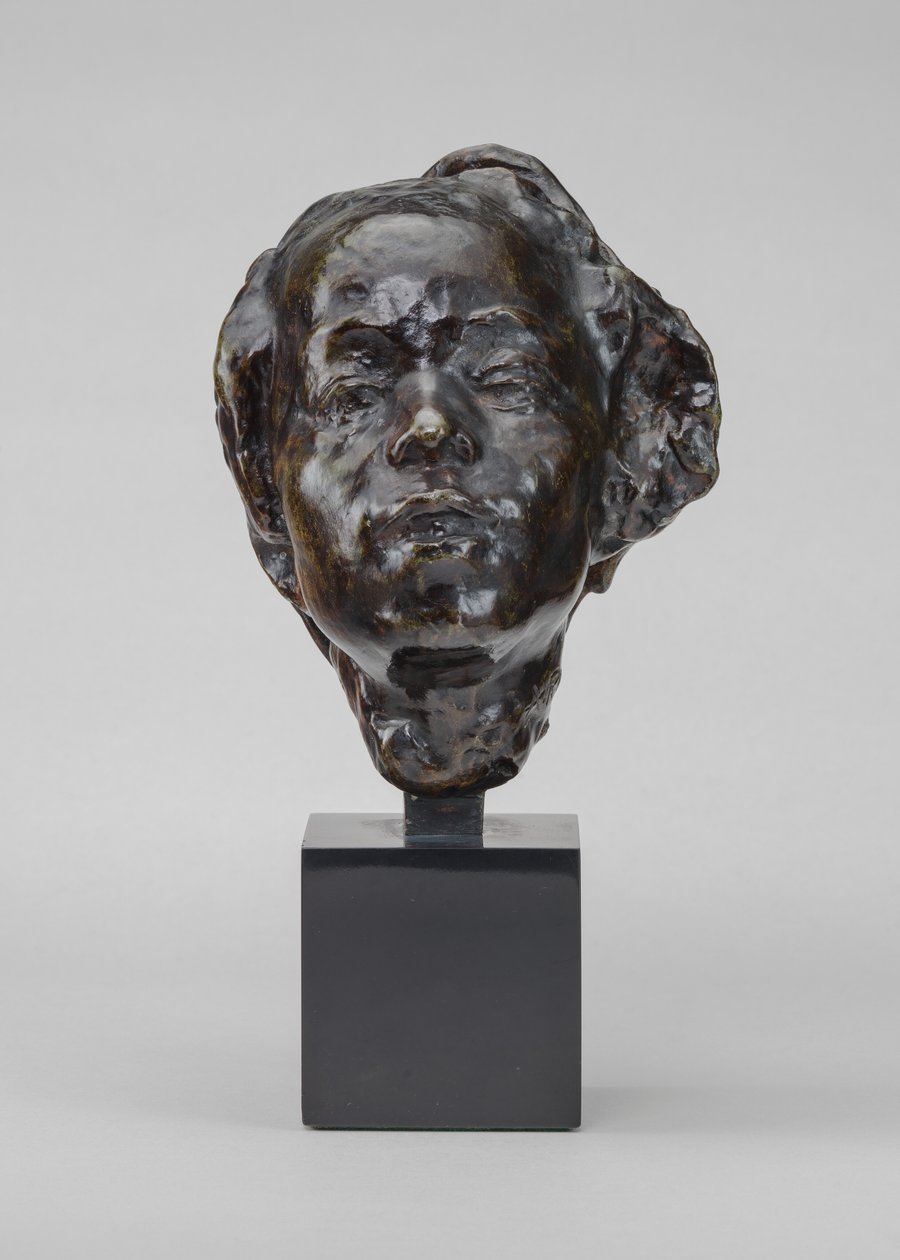 Chefe de Hanako Ohta Hisa, modelo c. 1908, elenco 1965. de Auguste Rodin