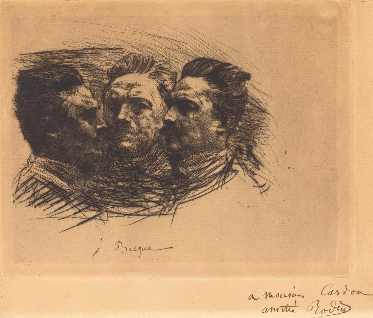 Henry Becque de Auguste Rodin