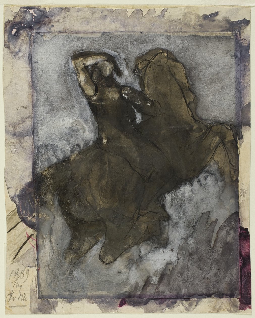 Cavaleiro, 1889 de Auguste Rodin