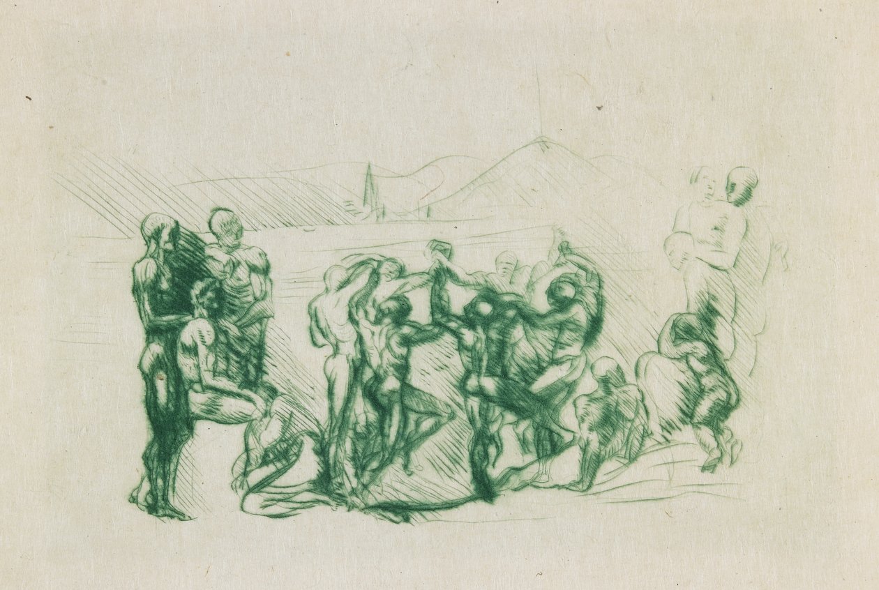 La Ronde, c.1883-84 de Auguste Rodin
