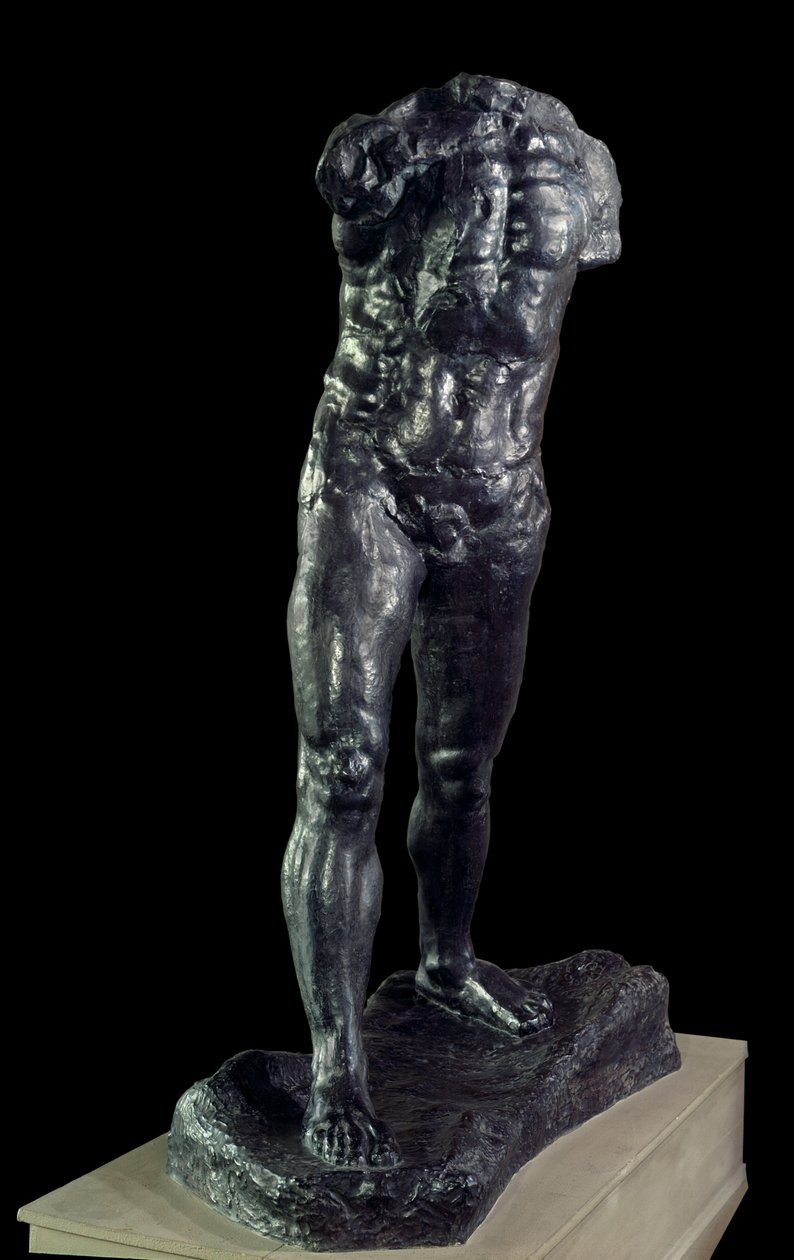 Escultura de Bronze do Caminhante Auguste Rodin (1840-1917) 1905 Paris, Musee Rodin. de Auguste Rodin