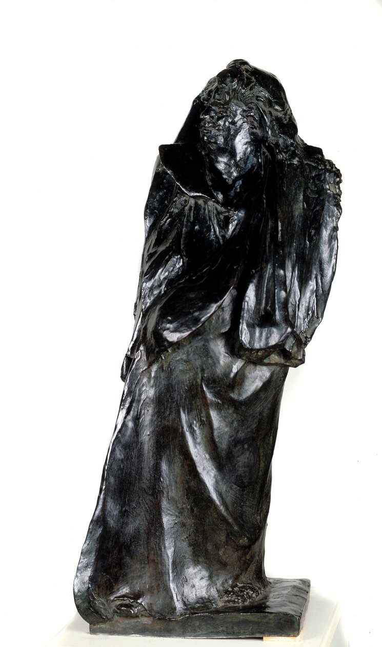 Monumento de Honra de Balzac antes do último estudo. Escultura de Auguste Rodin (1840-1917) 1897 Paris, Musee Rodin de Auguste Rodin