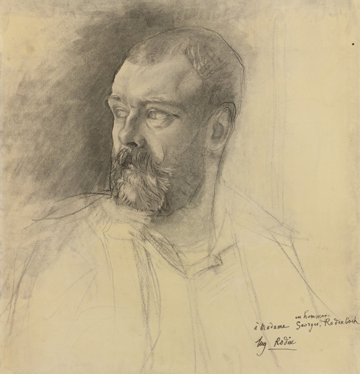 Retrato de Octave Mirbeau 1848-1917, ca 1893 de Auguste Rodin