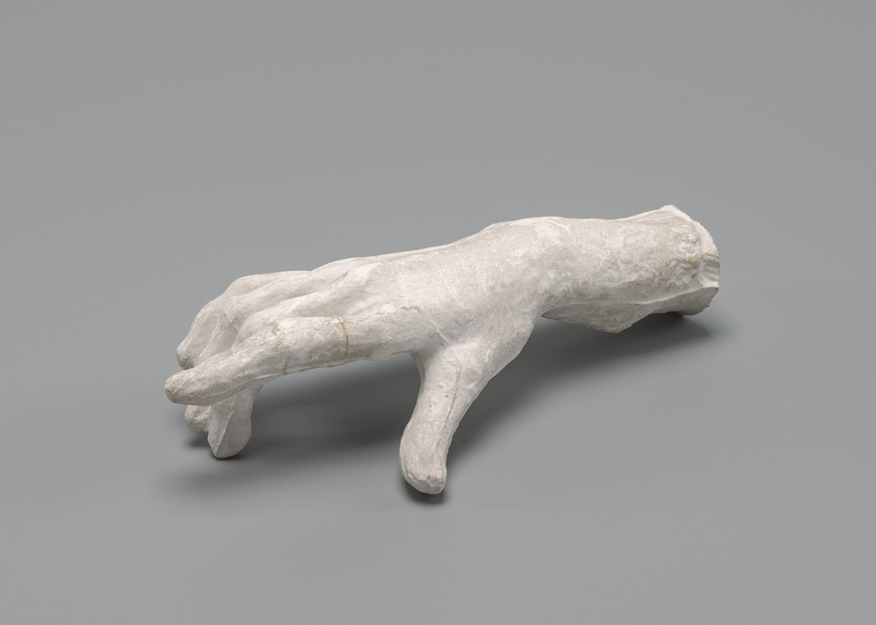Mão Direita, possivelmente 1880. de Auguste Rodin