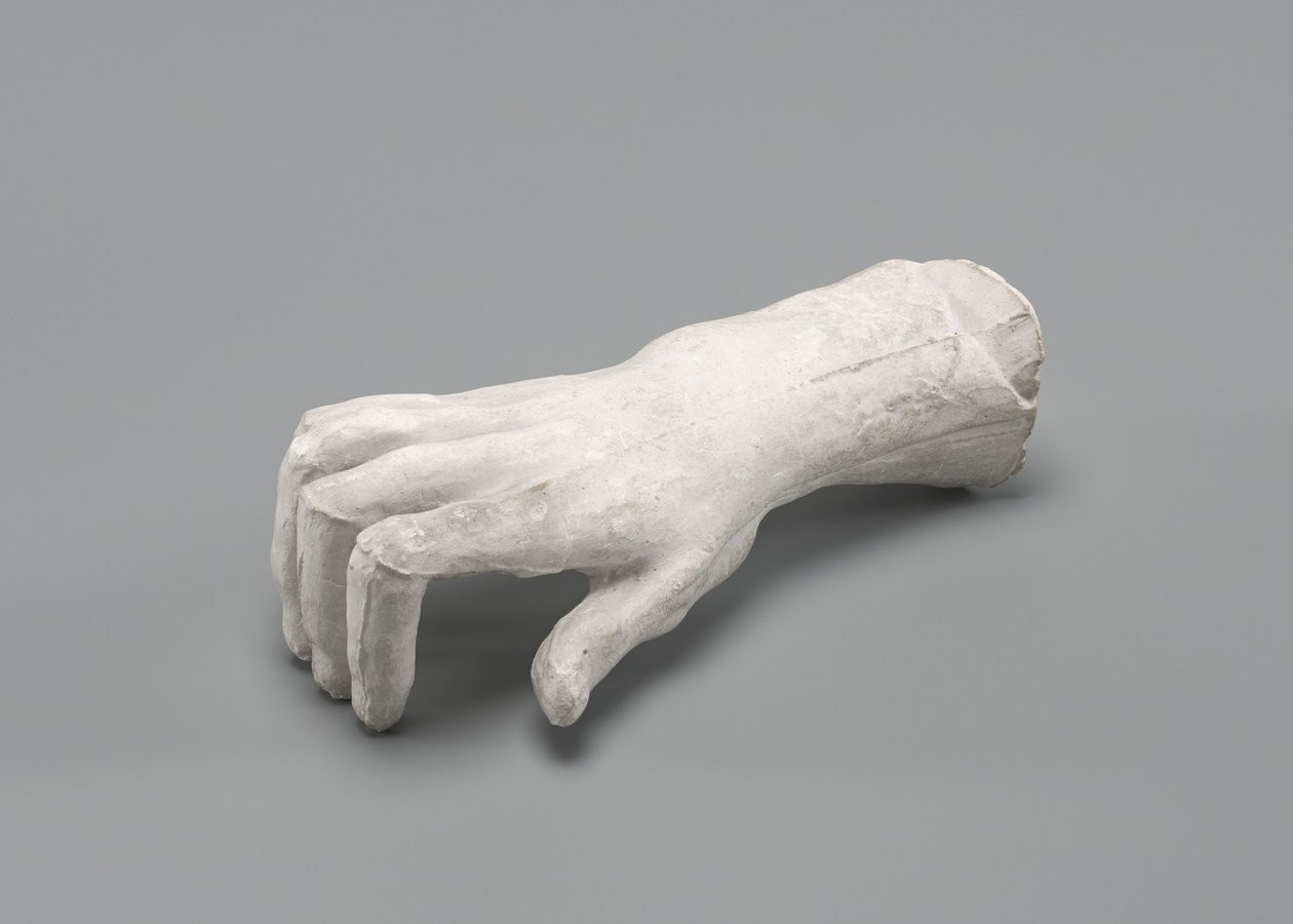 Mão Direita, possivelmente 1880. de Auguste Rodin