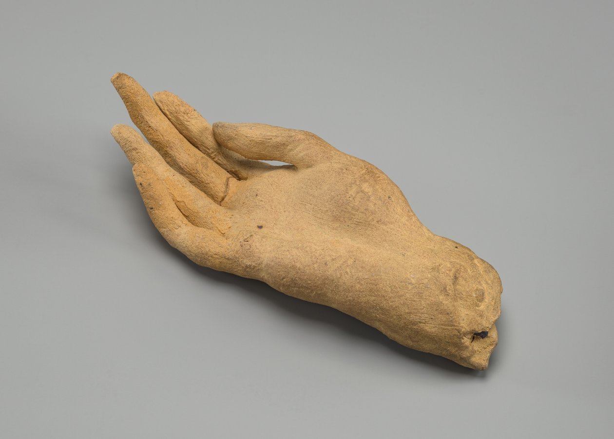 Mão Direita, possivelmente 1880. de Auguste Rodin