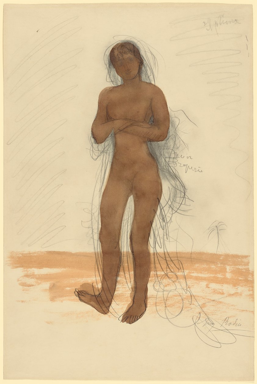 Esfinge, c.1898-1900 de Auguste Rodin