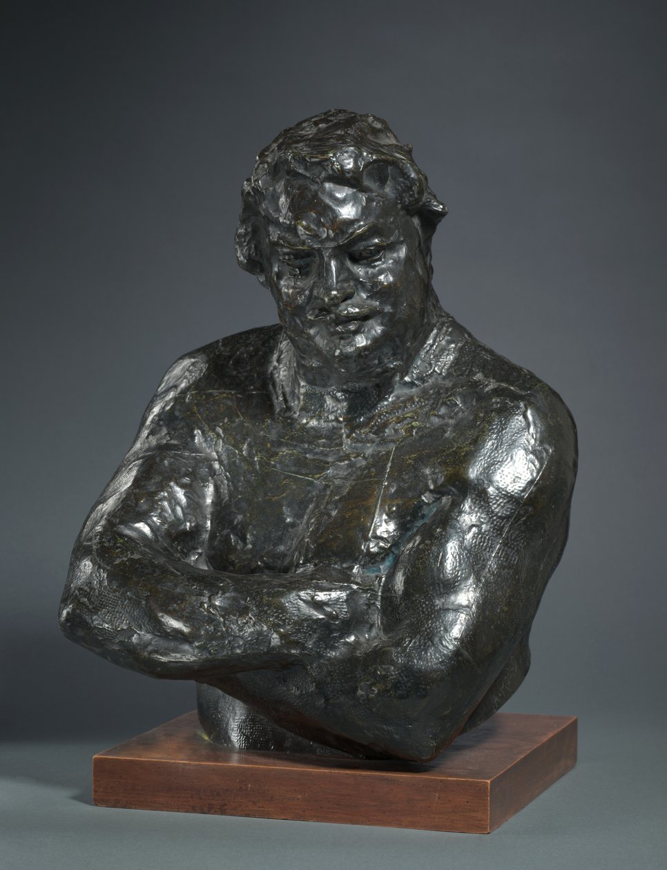 Estudo de Honoré de Balzac, 1891-92 de Auguste Rodin