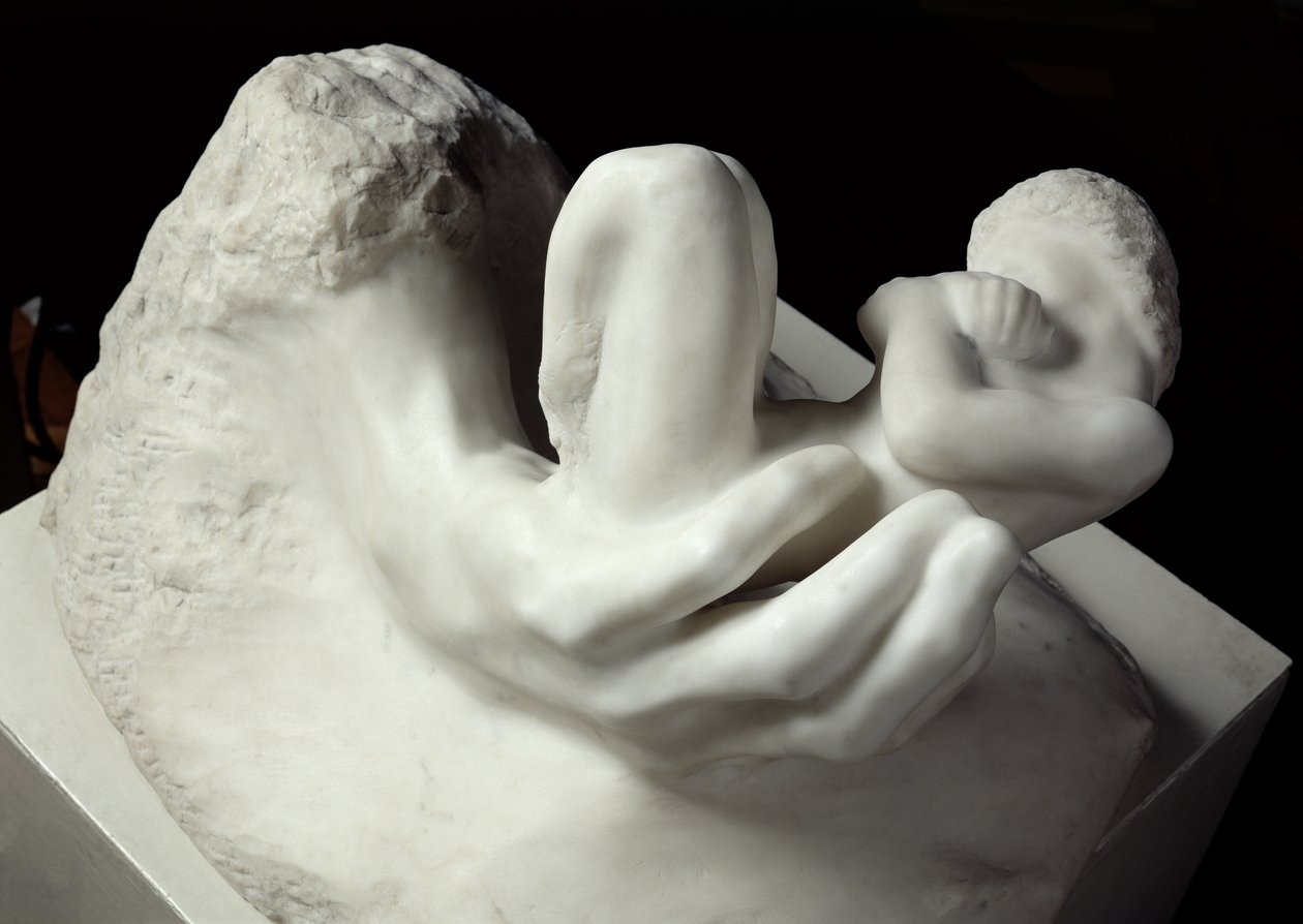 A mão do diabo, c.1903 (mármore) de Auguste Rodin