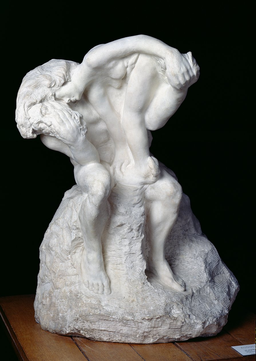 O escultor e sua musa, 1895 de Auguste Rodin