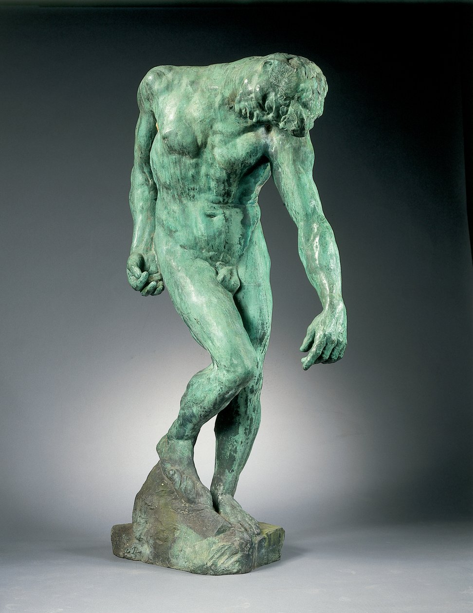 The Shade, concebido em 1880, lançado em 1925-27 de Auguste Rodin