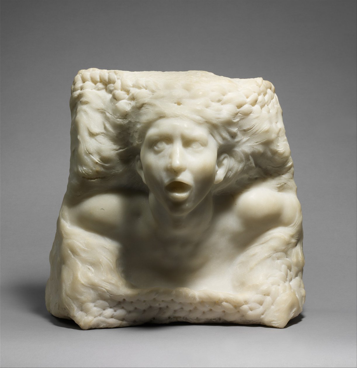 A Tempestade, c.1908 (mármore) de Auguste Rodin