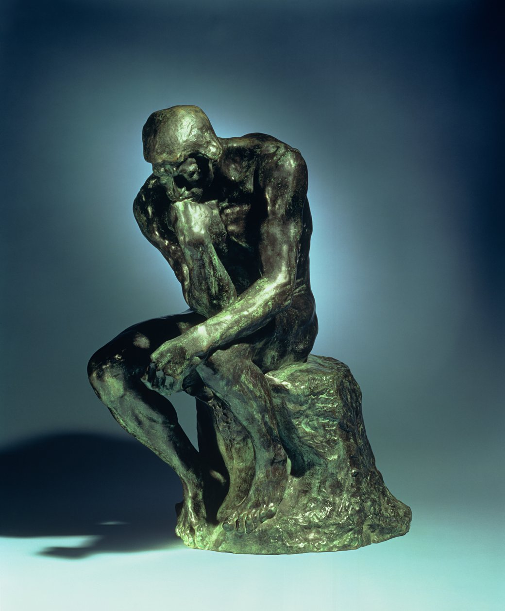 O Pensador, c.1881 de Auguste Rodin