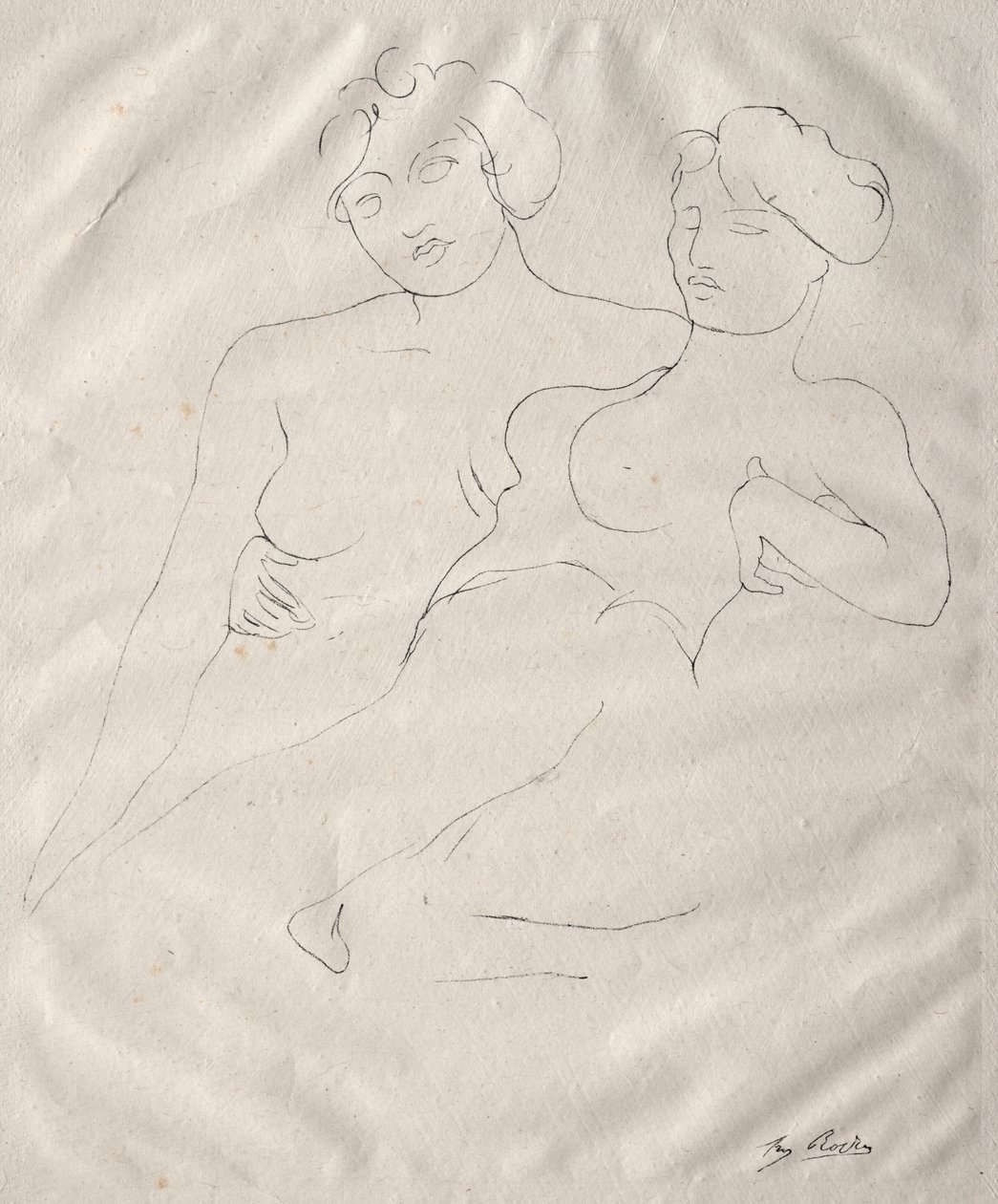 Duas Figuras de Auguste Rodin