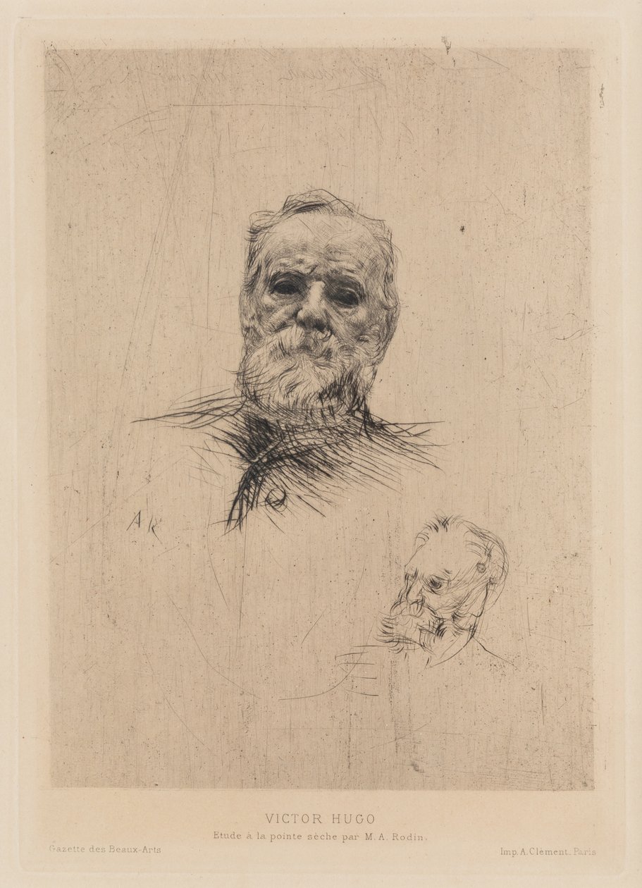 Victor Hugo, 1886. de Auguste Rodin