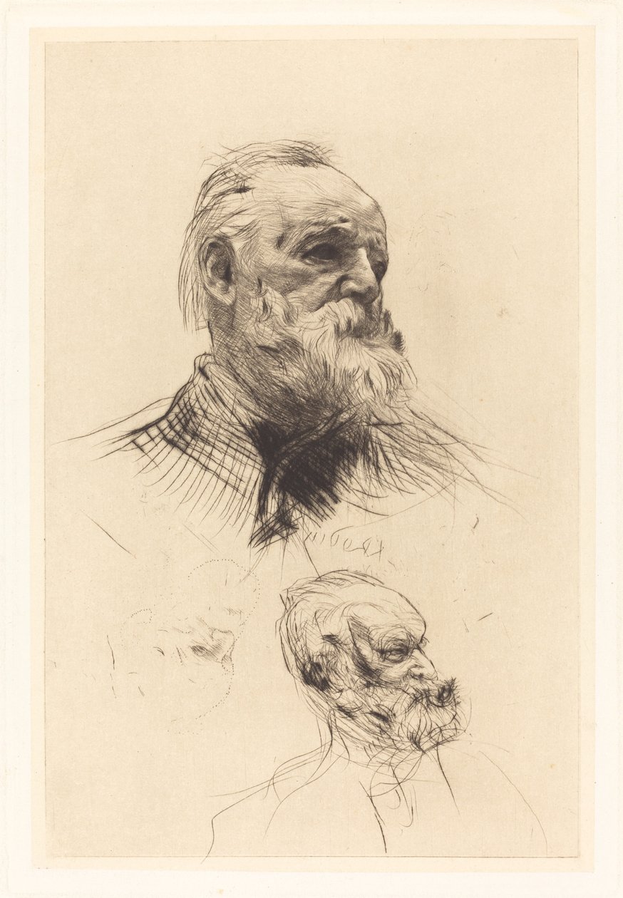 Victor Hugo, Três Quartos de Auguste Rodin