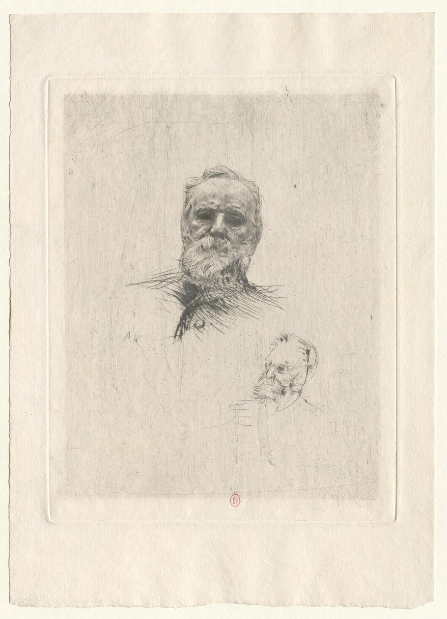 [Victor Hugo, de face] de Auguste Rodin