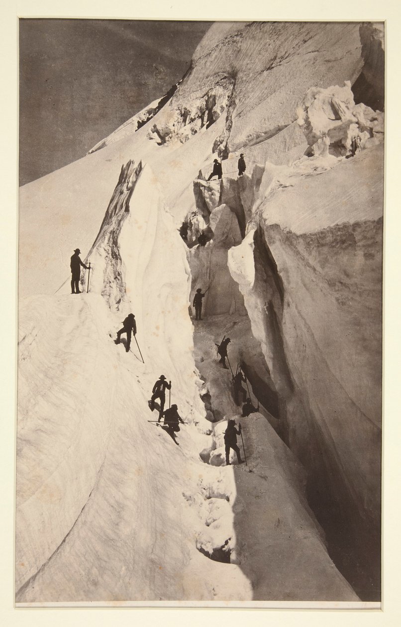 Monte Branco, A Fenda de Auguste Rosalie Bisson