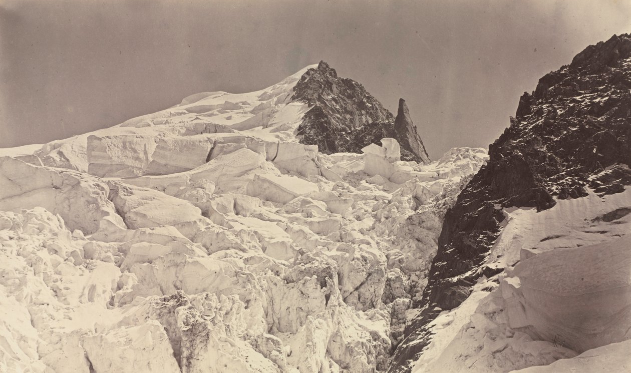 Monte Maudit, Savoy, 1860. de Auguste Rosalie Bisson