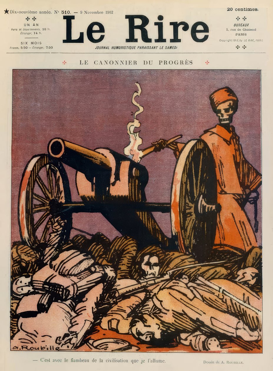 Guerra dos Balcãs  de Auguste Roubille